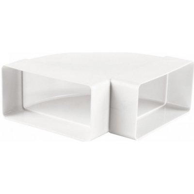 Dalap Koleno pro čtyřhranné potrubí vodorovné 220 x 90 mm PVC 950p – Hledejceny.cz