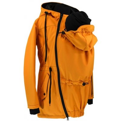 Shara softshellová nosicí parka zimní přední nošení medová – Sleviste.cz