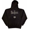 Pánská mikina s potiskem The Beatles mikina Drop T Logo & Apple Hi-Build Black