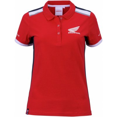 HONDA polo triko RACING 23 red – Zboží Dáma