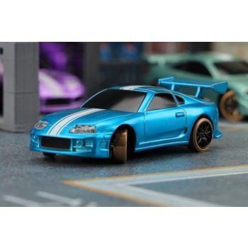 TURBO RACING C63 DRIFT RC Car RTR modrá s pruhem 1:76