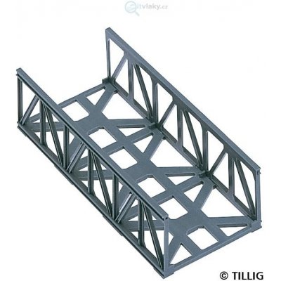 Tillig TT příhradový most plastový 115 mm 07130 – Sleviste.cz