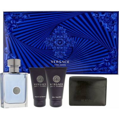 Versace Eau Fraiche Man EDT 100 ml + voda po holení 50 ml + sprchový gel 50 ml + peněženka dárková sada