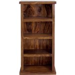 indickynabytek.cz Knihovna Rami 60x100x35 z indického masivu palisandr/sheesham – Zboží Dáma