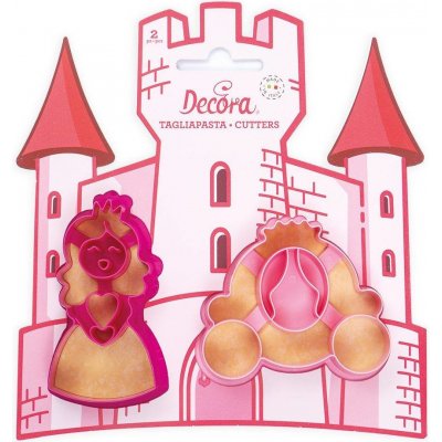 Vykrajováko princezna a kočár 2ks Decora – Zboží Mobilmania