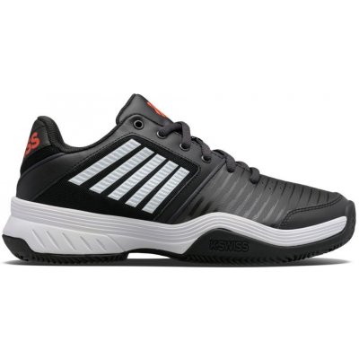 K-Swiss Court Express HB Men - jet black/white/spicy orange – Zboží Mobilmania