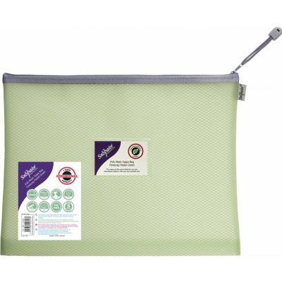 SNOPAKE EVA Pastel Mesh se zipem HC, 36 x 27.5 cm, pastelově zelené – Zboží Živě