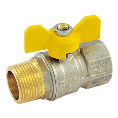 Tieme 1/2" plynový kul.kohout TORNADO, ŠM motýl, ISO 7 – Hledejceny.cz