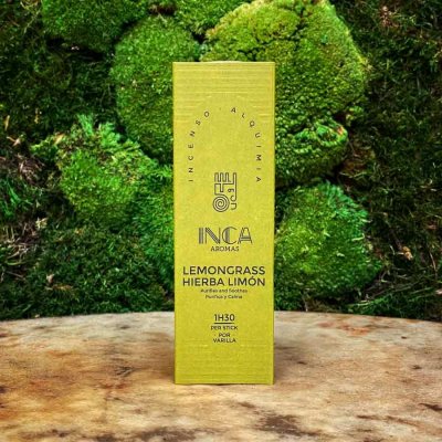 Incaaromas Capim Cidreira Lemongrass Vonné tyčinky 4 ks – Hledejceny.cz