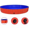 Bazény pro psy Greatstore Skládací bazén pro psy PVC červený 300 x 40 cm