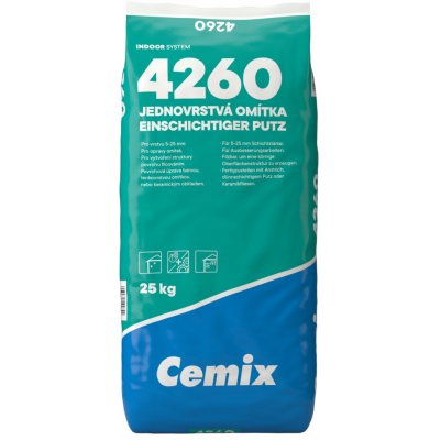 Cemix 4260 Omítka jednovrstvá 25 kg – Zbozi.Blesk.cz
