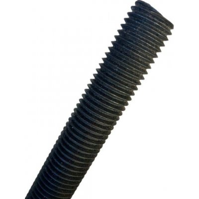Závitová tyč - M22, délka 1000mm, tř. pevn. 4.8, DIN 976, černá – Hledejceny.cz