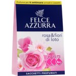 Felce Azzurra vonné sáčky do skříně Rosa a Fiori di loto 3 ks – Hledejceny.cz