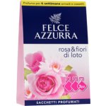 Felce Azzurra vonné sáčky do skříně Rosa a Fiori di loto 3 ks – Zbozi.Blesk.cz