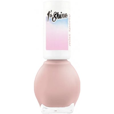 Miss Sporty lak na nehty 1 To Shine 040 růžový 7 ml – Zboží Dáma