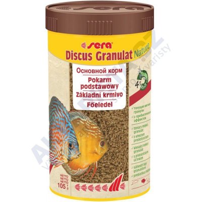 Sera Discus Granules Nature 1 l – Zboží Dáma