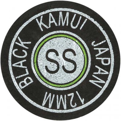 Kamui kůže na tágo Black Original SuperSoft 12 mm – Zboží Mobilmania