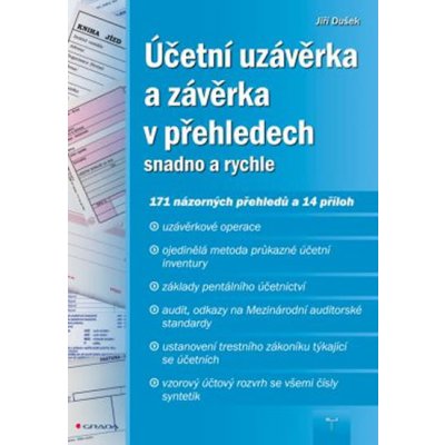 Účetní uzávěrka a závěrka v přehledech snadno a rychle - Jiří Dušek – Hledejceny.cz