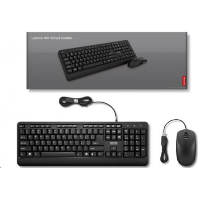 Lenovo 160 Wired Combo GX31L52655 – Zboží Živě