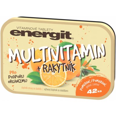 Energit Multivitamín rakytník 42 tablet – Sleviste.cz