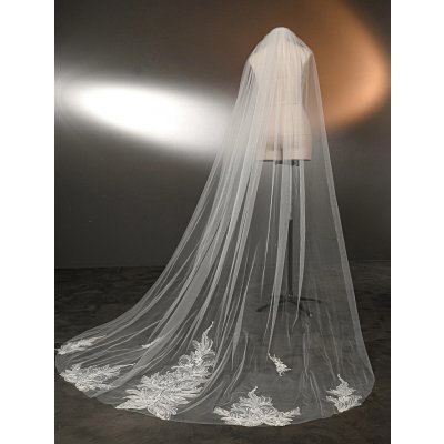 EvaMária | Závoj s krajkou na konci – Hledejceny.cz