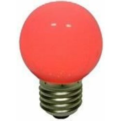 decoLED LED žárovka patice E27 červená