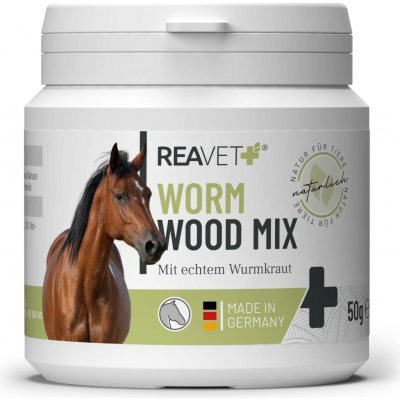REAVET Pelyňkový mix pro sekundární odčervení koní 50 g – Hledejceny.cz