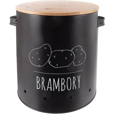 Orion Dóza Brambory black 22,5 cm – Zboží Dáma