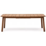 Kave Home Turqueta 220 / 294 x 100 cm Teakový zahradní rozkládací stůl – Hledejceny.cz