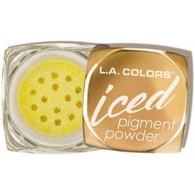 L.A. Colors Sypké oční stíny Iced Pigment CEP531 Bling