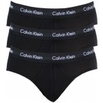 Calvin Klein slipy černé 3Pack – Zboží Dáma