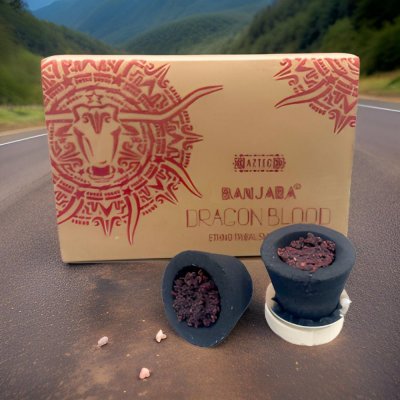 Banjara Vonná pryskyřice pro vykuřování v rychlozápalných pohárcích Dragons Blood dračí krev 6 ks – Sleviste.cz