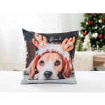 Carbotex Vánoční Pejsek Beagle 40 x 40 cm – Zboží Mobilmania