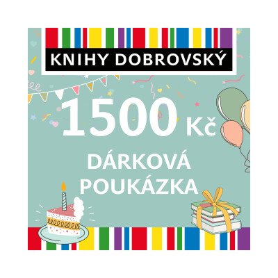 Narozeninová elektronická dárková poukázka 1500 Kč – Zboží Dáma