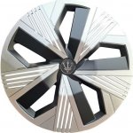 CARFACE Kryty kol EVO TALCO 15", stříbrno-černé - sada 4ks | Zboží Auto