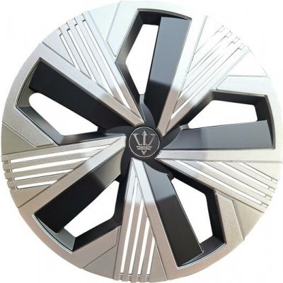 CARFACE Kryty kol EVO TALCO 15", stříbrno-černé - sada 4ks | Zboží Auto