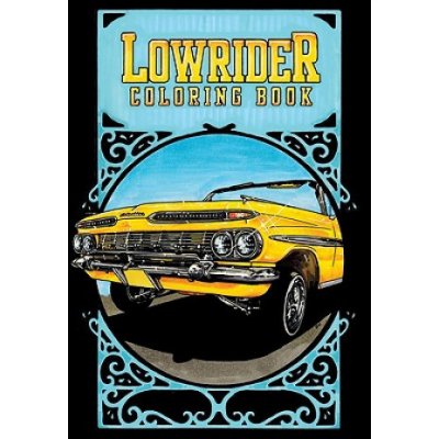 Lowrider Coloring Book – Zboží Dáma