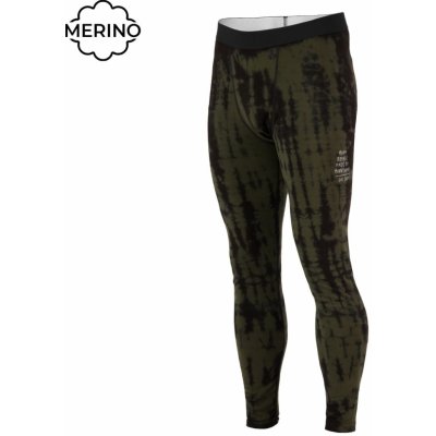 Merino MONS ROYALE CASCADE MERINO FLEX 200 LEGGING olive tie dye – Zboží Mobilmania