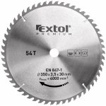 EXTOL PREMIUM Kotouč pilový s sk plátky, o 350x3,3x30mm, 54t 8803252 – Zboží Dáma