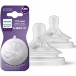 Philips Avent savička Natural Response 2 novorozenecký průtok 2 ks transparentní – Zboží Dáma