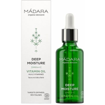 Mádara Deep Moisture Deep moisture vitaminový pleťový olej 50 ml – Zboží Dáma