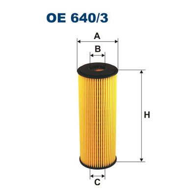 FILTRON Olejový filtr OE 640/3