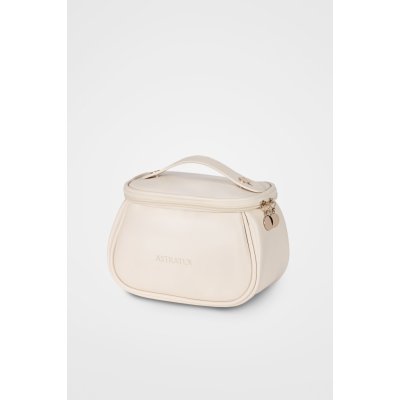 Astratex kosmetická taštička smetanová – Zboží Dáma