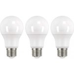 Emos LED žárovka Classic A60 9W E27 teplá bílá 3ks – Zboží Živě