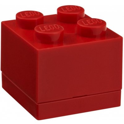 LEGO® Mini Box 4,6 x 4,6 x 4,3 cm červená – Zboží Dáma