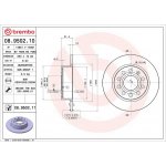Brzdový kotouč BREMBO 08.9502.11 – Sleviste.cz