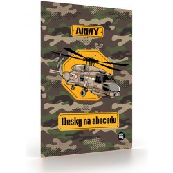 Karton P+P Desky na abecedu Helikoptéra