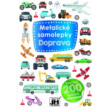 Metalické samolepky Doprava