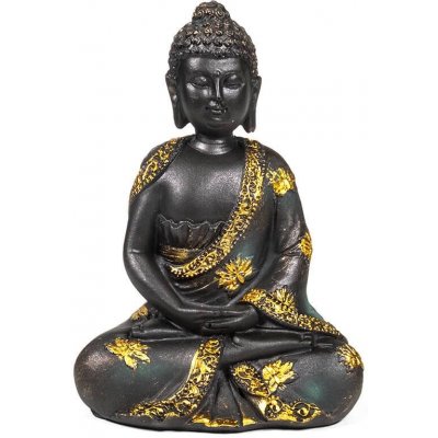 Soška Buddha antický styl 15 cm – Zboží Mobilmania