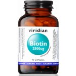 Viridian Biotin 2500ug 90 kapslí – Hledejceny.cz